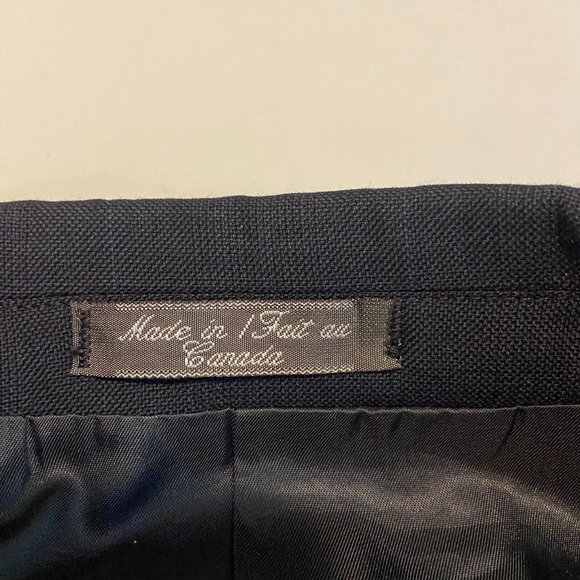 Loro Piana Men 46R Suit Jacket 3 Button Blue Plaid 100% Wool Sport Coat Lined - Picture 9 of 12